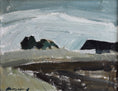 Load image into Gallery viewer, Original Vintage Mid Century Farmhouse Oil Painting Sweden