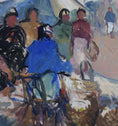 Load image into Gallery viewer, Mid Century Vintage Oil Painting From Sweden by A Hamborn