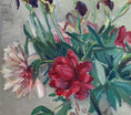 Load image into Gallery viewer, Vintage Mid Century Still Life Floral Oil Painting From Sweden