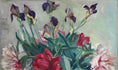 Load image into Gallery viewer, Vintage Mid Century Still Life Floral Oil Painting From Sweden