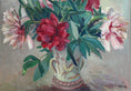 Load image into Gallery viewer, Vintage Mid Century Still Life Floral Oil Painting From Sweden
