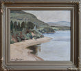 Load image into Gallery viewer, Mid Century Original Landscape Oil Painting From Sweden