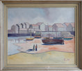 Load image into Gallery viewer, Mid Century Vintage Original Coastal Oil Painting From Sweden