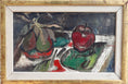 Load image into Gallery viewer, Swedish Mid Century Vintage Art Still Life Oil Painting