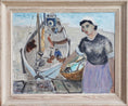 Load image into Gallery viewer, Vintage Art Room Mid Century Original Oil Painting By GS Malm from Sweden