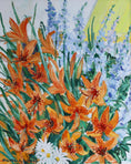 Load image into Gallery viewer, Original Flora Painting Vintage Mid Century Sweden
