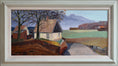Load image into Gallery viewer, Vintage Art Room Mid Century Original Oil Painting By GS Malm from Sweden