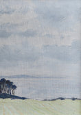 Load image into Gallery viewer, Mid Century Vintage Original Coastal Oil Painting From Sweden