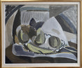 Load image into Gallery viewer, Vintage Art Room Original Still Life Oil Painting from Sweden