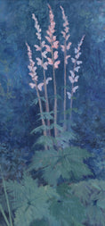 Load image into Gallery viewer, Vintage Mid Century Garden Floral Oil Painting From Sweden