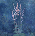 Load image into Gallery viewer, Vintage Mid Century Garden Floral Oil Painting From Sweden