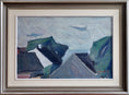 Load image into Gallery viewer, Mid Century Original coastal Oil Painting From Sweden