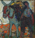 Load image into Gallery viewer, Vintage Art Room Original Oil Painting From Sweden