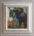 Load image into Gallery viewer, Vintage Art Room Original Oil Painting From Sweden