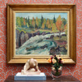 Load image into Gallery viewer, Swedish Vintage Landscape Oil Painting From Sweden