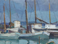 Load image into Gallery viewer, Vintage Art Room Original Coastal Oil Painting from Sweden