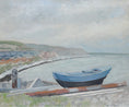 Load image into Gallery viewer, Mid Century Original Coastal Oil Painting From Sweden