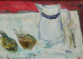Load image into Gallery viewer, Vintage Art Room Original Still Life Oil Painting from Sweden