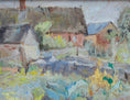 Load image into Gallery viewer, Vintage Farmhouse Oil Painting From Sweden by J Bören