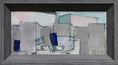 Load image into Gallery viewer, Vintage Art Room Original Abstract Oil Painting from Sweden 1950