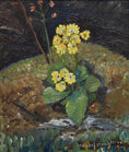 Load image into Gallery viewer, Original Floral Oil Painting Sweden Vintage Art Room