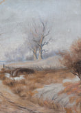 Load image into Gallery viewer, Original Vintage Landscape Oil Painting from Sweden