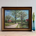 Load image into Gallery viewer, Striking Vintage Landscape Oil Painting From Sweden