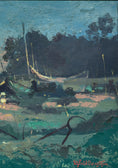 Load image into Gallery viewer, Vintage Art Original Oil Painting From Sweden by S Bengtsson 1959