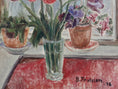 Load image into Gallery viewer, Vintage Art Room Original Still Life Oil Painting From Sweden 1948