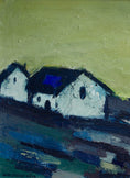 Load image into Gallery viewer, Vintage Mid Century Farmhouse Oil Painting By Walterström Sweden
