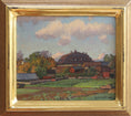 Load image into Gallery viewer, Vintage Art Room Original Landscape Oil Painting From Sweden