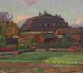 Load image into Gallery viewer, Vintage Art Room Original Landscape Oil Painting From Sweden