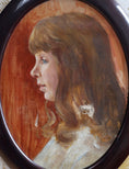 Load image into Gallery viewer, Vintage Art Room Girl's Portrait Sweden