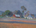 Load image into Gallery viewer, Original Vintage Farmhouse Oil Painting Sweden