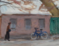 Load image into Gallery viewer, Vintage Art Room Mid Century Original Oil Painting By GS Malm from Sweden