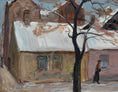 Load image into Gallery viewer, Vintage Art Room Mid Century Original Oil Painting By GS Malm from Sweden