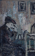 Load image into Gallery viewer, Mid Century Original Oil Painting From Sweden by K Christensen