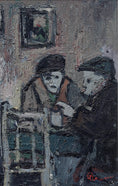 Load image into Gallery viewer, Mid Century Original Oil Painting From Sweden by K Christensen
