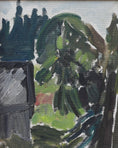 Load image into Gallery viewer, Original Vintage Mid Century Landscape Oil Painting Sweden
