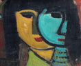 Load image into Gallery viewer, Mid Century Original Oil Painting L Zelig Sweden