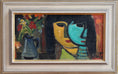 Load image into Gallery viewer, Mid Century Original Oil Painting L Zelig Sweden