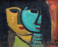 Load image into Gallery viewer, Mid Century Original Oil Painting L Zelig Sweden