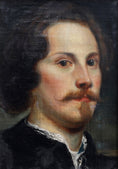 Load image into Gallery viewer, Vintage Art Room Man's Oil Portrait Sweden