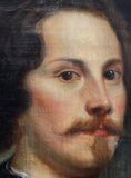 Load image into Gallery viewer, Vintage Art Room Man's Oil Portrait Sweden