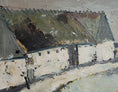 Load image into Gallery viewer, Vintage Art Original Farmhouse Oil Painting From Sweden