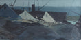 Load image into Gallery viewer, Mid Century Original Oil Painting From Sweden by K Christensen
