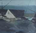 Load image into Gallery viewer, Mid Century Original Oil Painting From Sweden by K Christensen