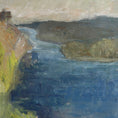 Load image into Gallery viewer, Vintage Art Room Mid Century Oil Painting from Sweden 1960