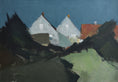 Load image into Gallery viewer, Mid Century Vintage Original Landscape Oil Painting From Sweden
