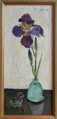 Load image into Gallery viewer, Mid Century Vintage Original Floral Oil Painting From Sweden